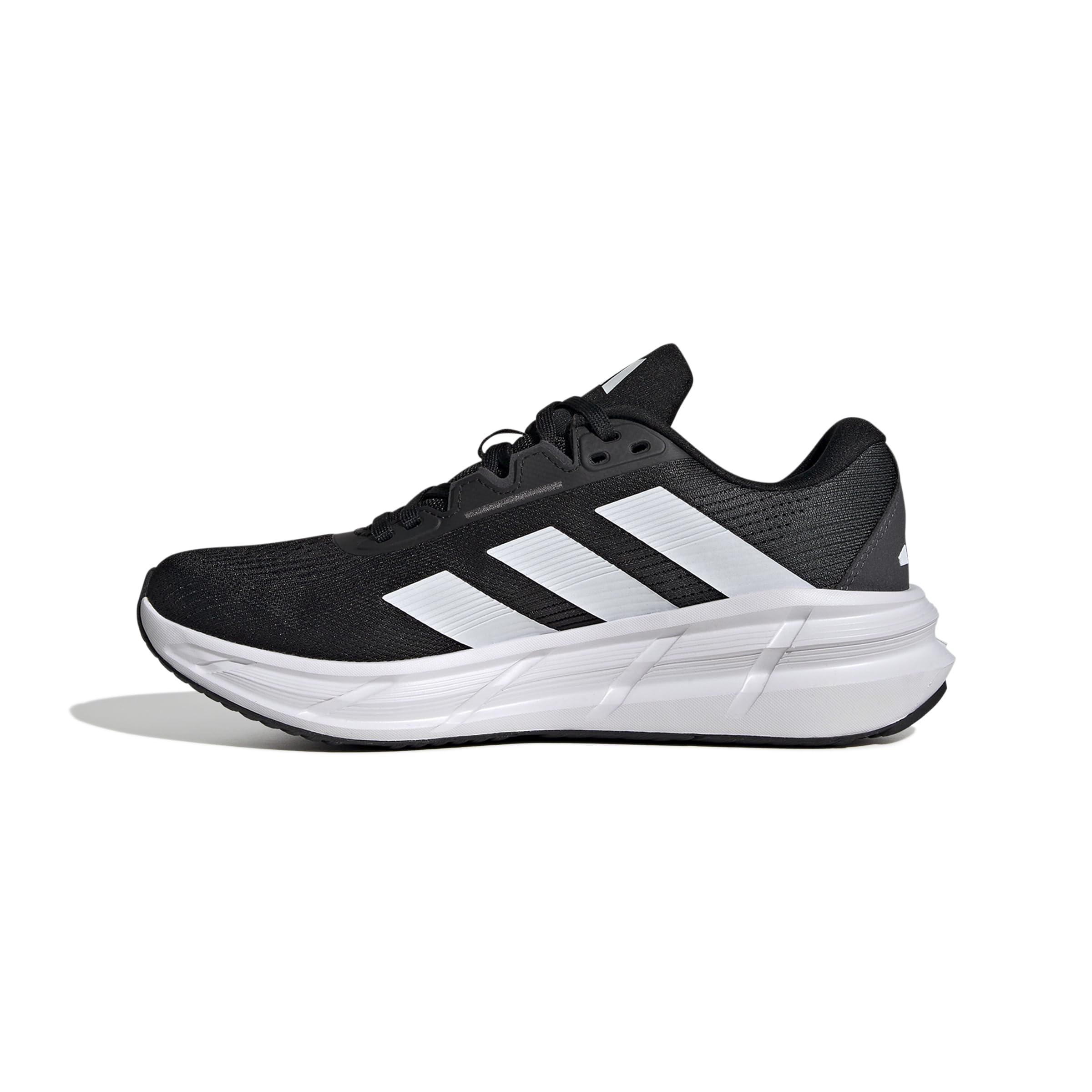 adidas QUESTAR 3 W Kadın Ayakkabı Düşük Taban (Futbol Dışı), core black/ftwr white/carbon, 36 2/3