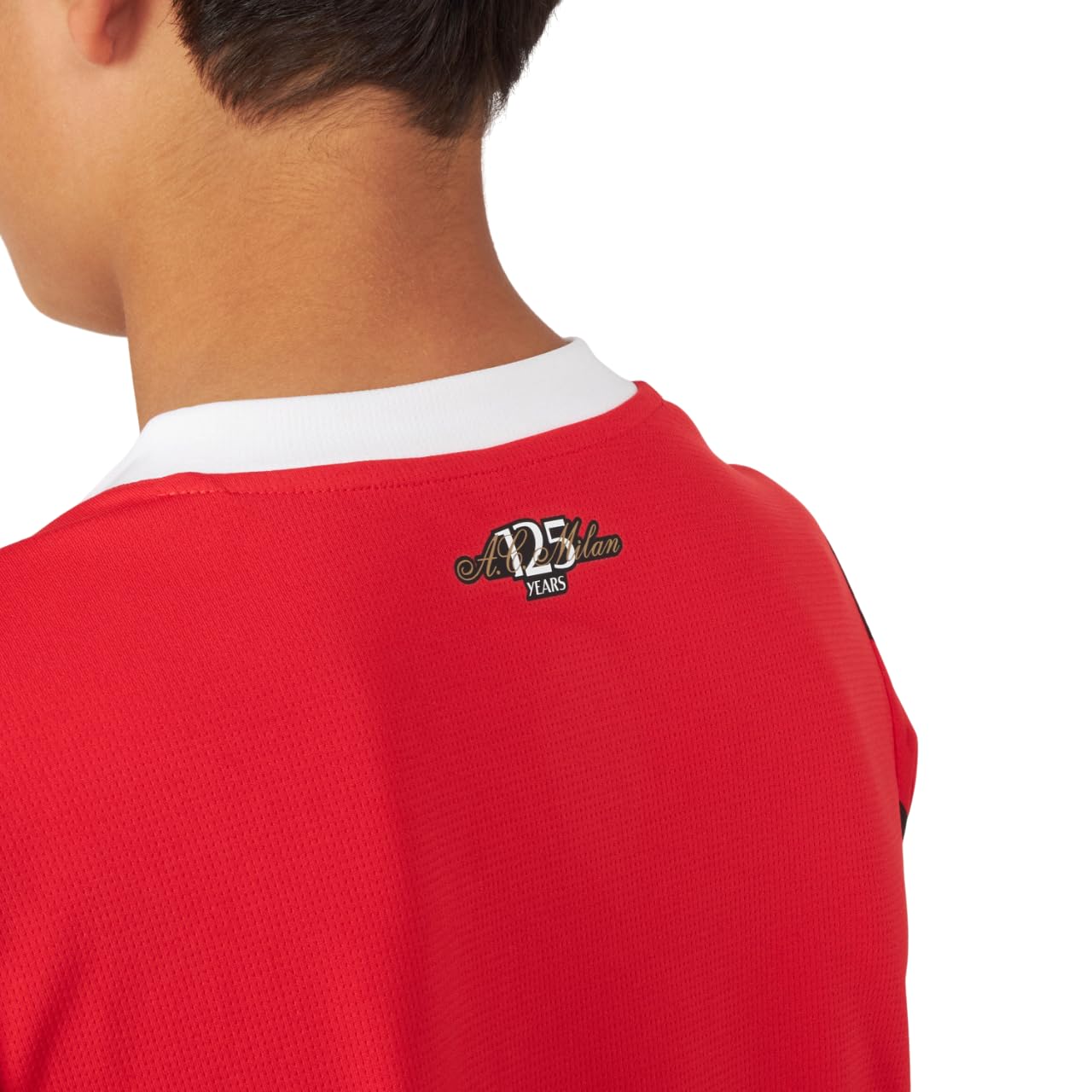 ACM 1899 PUMA ACM Home Jersey Replica Jr Erkek/Unisex Forma, For All Time Red-PUMA Black, 7-8 YAŞ