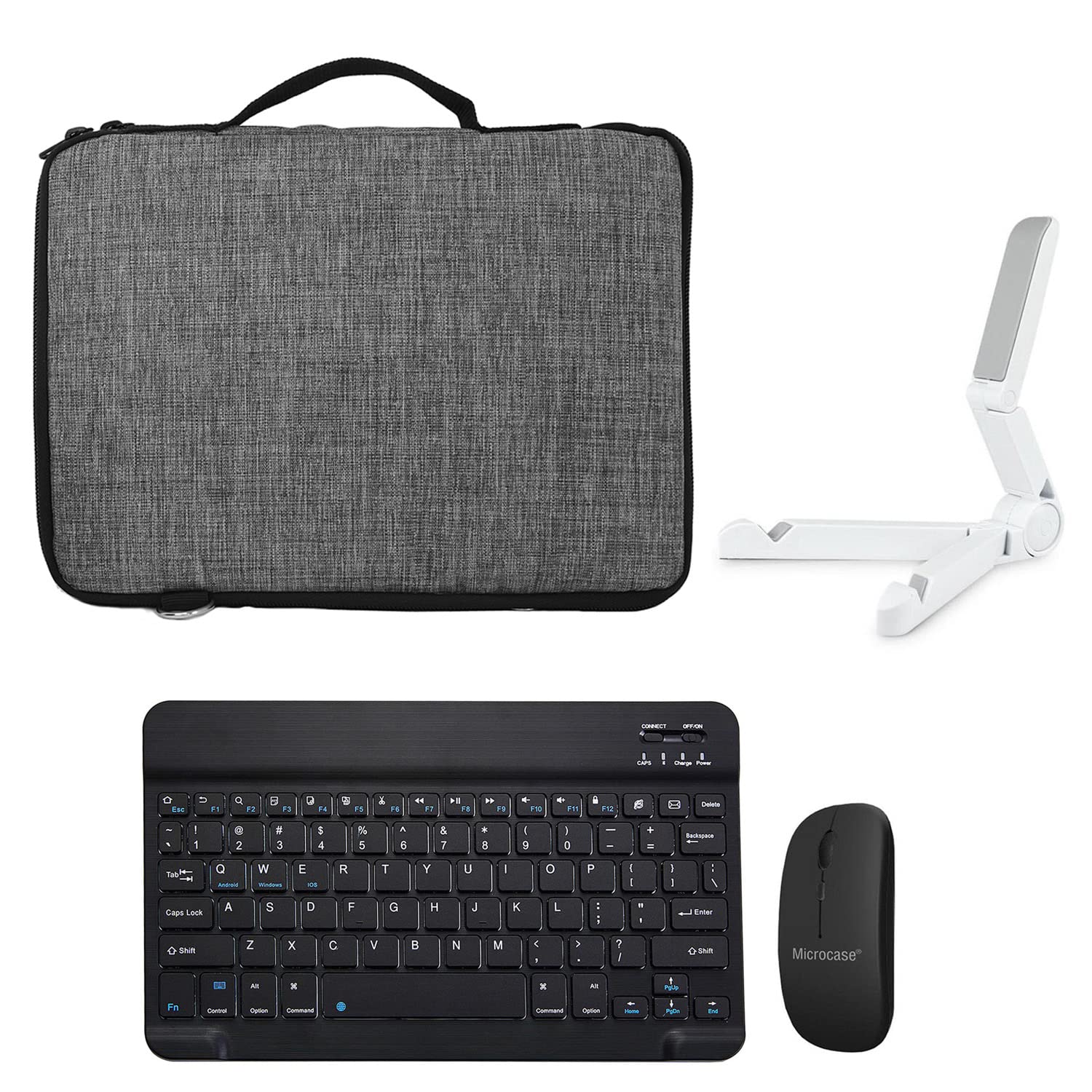 Microcase Huawei Matepad 11.5 PaperMatte Edition Tablet Çanta + Bluetooth Klavye + Mouse + Tablet Standı - AL8112