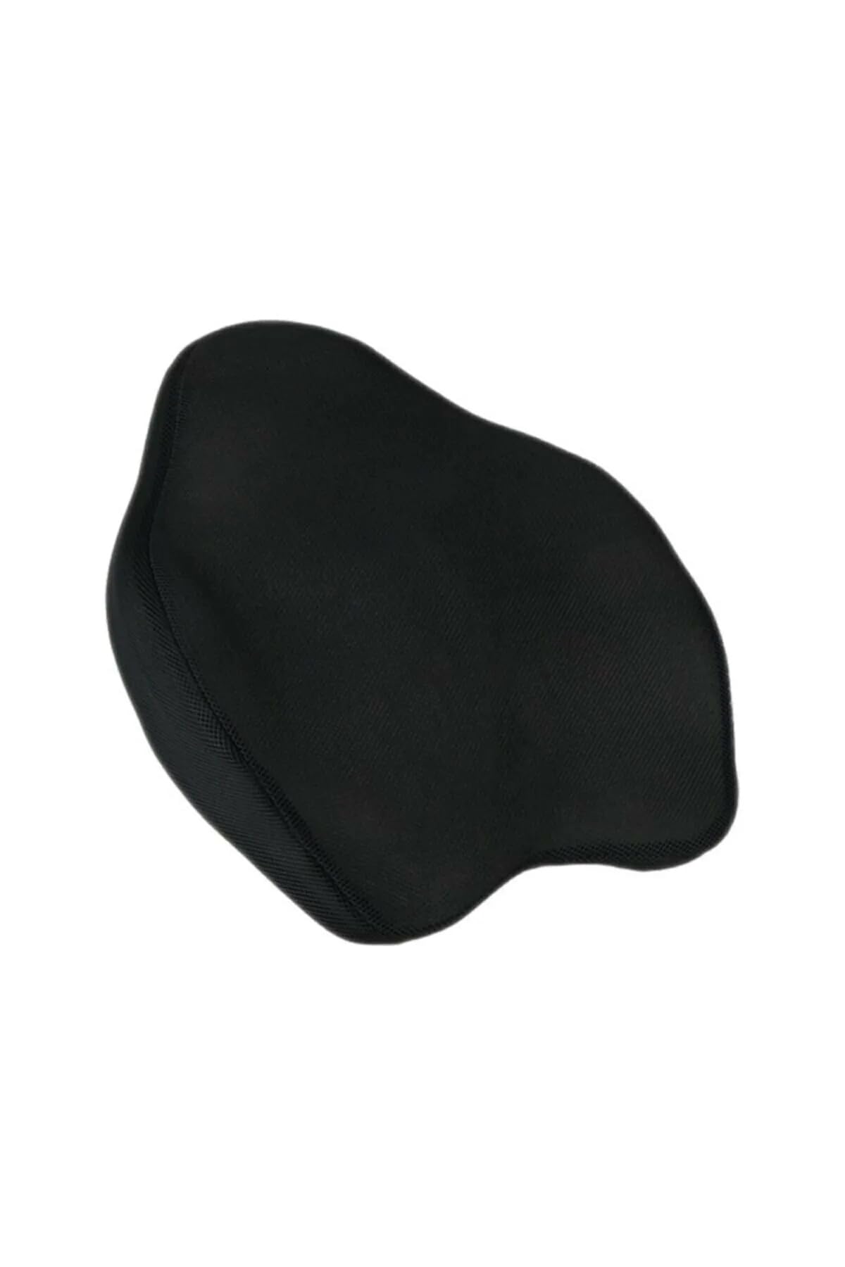 FİGİZA Visco Bel ve Sırt Destek Yastığı – Ortopedik Visco Malzeme, Fermuarlı Yıkanabilir Kılıf, Ofis, Ev, Araba Kullanımı için, Siyah, 50x42x9,5-3 cm
