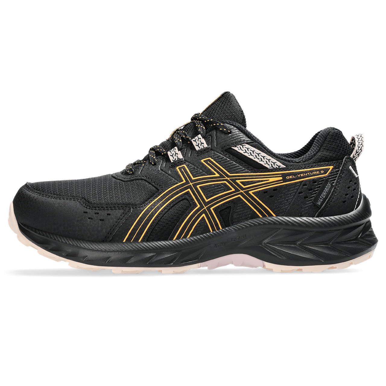 Asics Gel-venture 9 Waterproof Kadın Siyah Outdoor Koşu Ayakkabısı 1012b519-004 37.5 EU