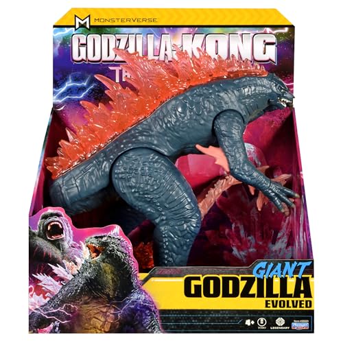 Godzilla x Kong: The New Empire, 11 inç Dev Godzilla Aksiyon Figürü Oyuncak, İkonik Koleksiyon Film Karakteri Sınırlı Paket İçi Boş Dünya Manzarasından İlham Verilmiştir, 4 Yaş ve Daha Fazla Yaş İçin
