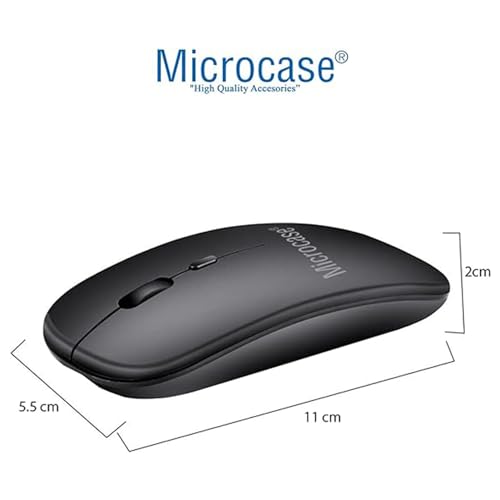 Microcase Samsung Galaxy Tab S9 11 inch Tablet Bluetooth Klavye ve Mouse + Standlı Kılıf - BKK6
