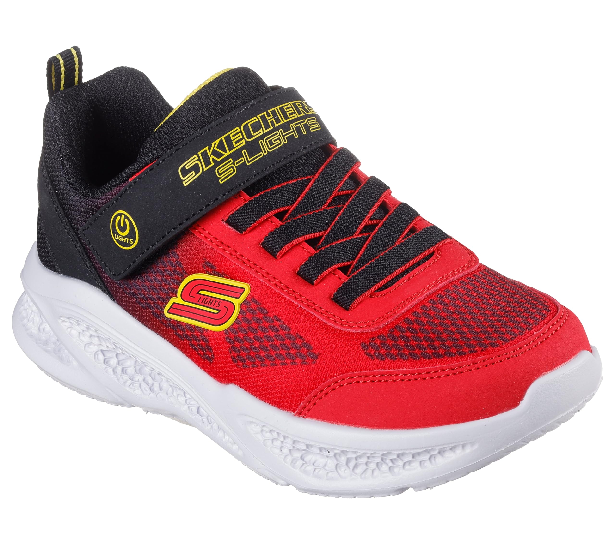 Skechers SKECHERS METEOR-LİGHTS - KRENDOX Erkek Çocuk Gs Kırmızı Işıklı Spor Ayakkabı