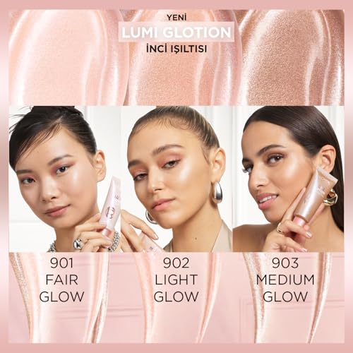 L'Oreal Paris Glotion All-In-One Doğal Işıltı Aydınlatıcı Losyon - 902 Light Glow