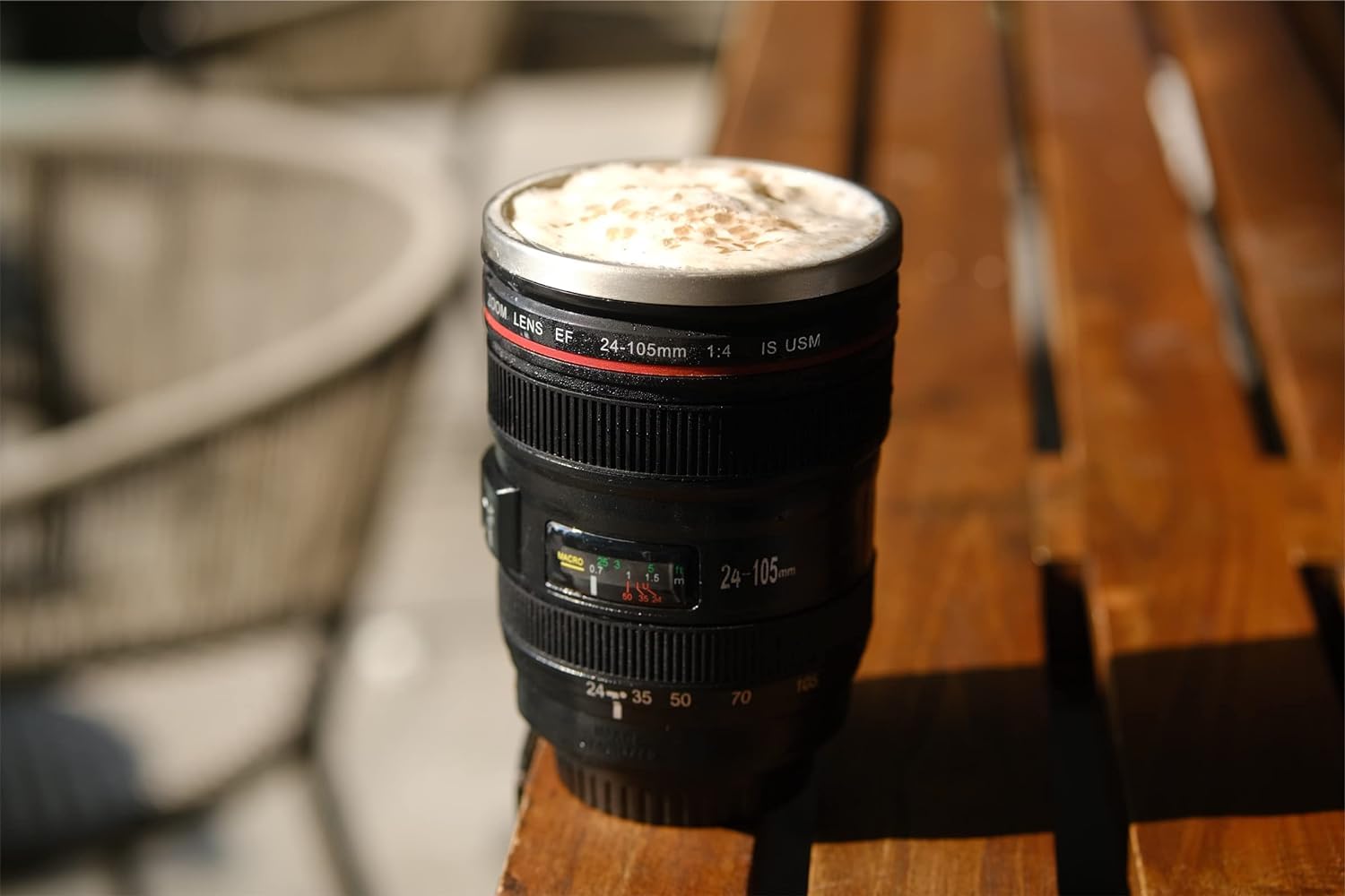 Senon Objektif Kupa Lens Kupa Kahve Ve Çay İçin Termos Kupa Fotoğraf Tutkunları İçin Dekoratif Hediy