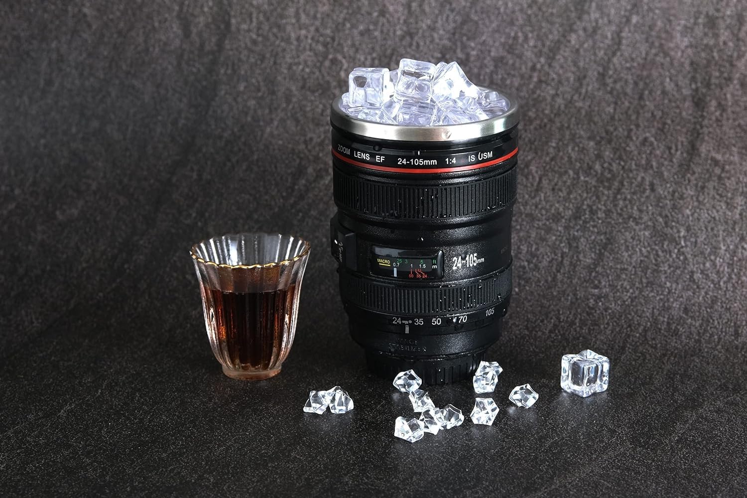 Senon Objektif Kupa Lens Kupa Kahve Ve Çay İçin Termos Kupa Fotoğraf Tutkunları İçin Dekoratif Hediy
