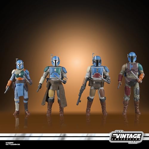 Hasbro Star Wars Vintage Collection Mandalorian Shriek-Hawk 4'lü Aksiyon Figür Seti, Star Wars: The Mandalorian