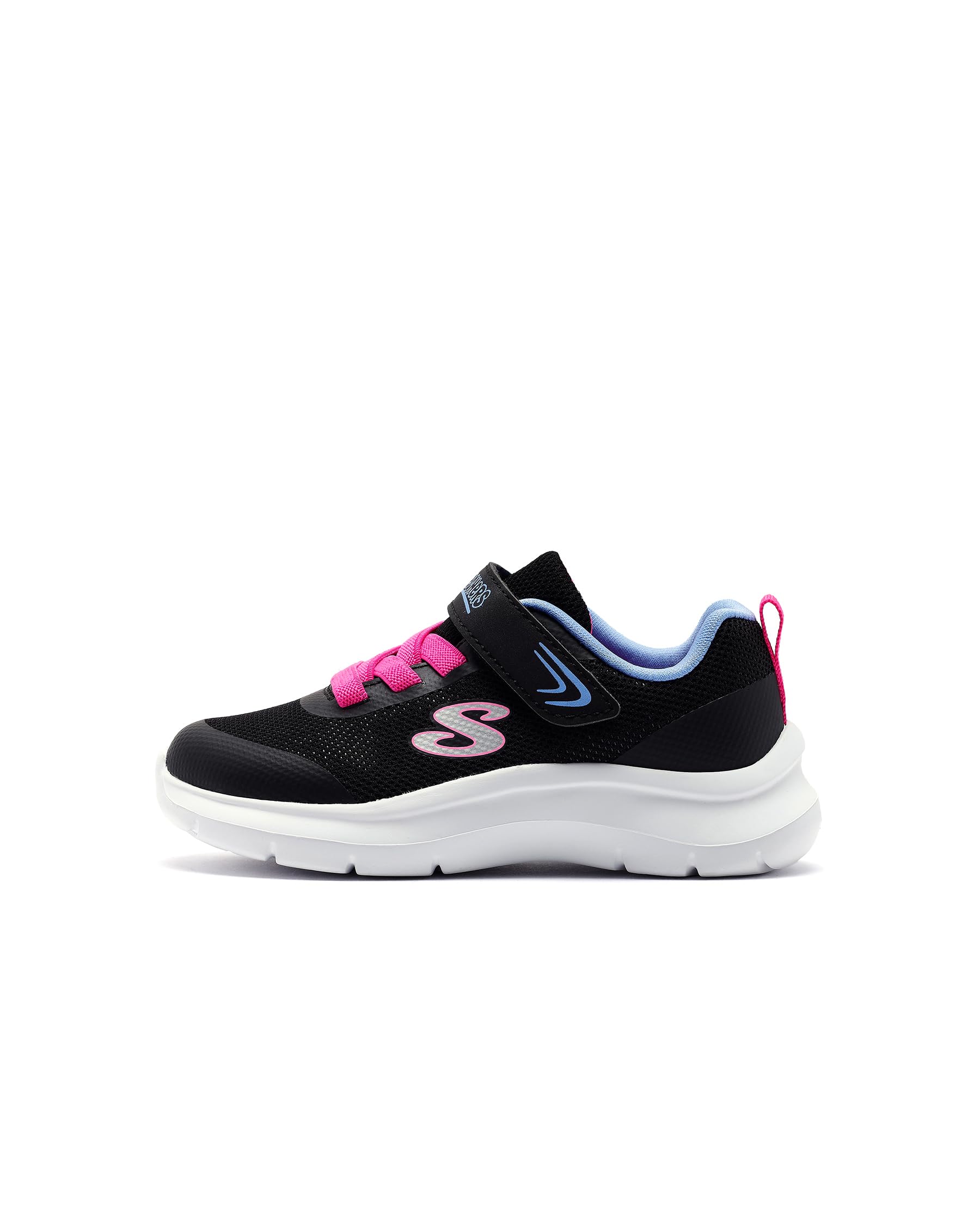 Skechers SKECH FAST 303168N BKMT Kız Bebek Spor Ayakkabı Siyah 22 EU