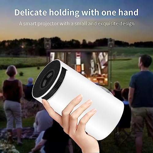 Limimart 5G WiFi Projektör, 4K Destek, 130 '' Ekranlı 5.0 Bluetooth Hoparlör, Otomatik Keystone Düzeltme, Android/iOS/Windows/TV Stick/HDMI/USB/Ses 3.5 ile Uyumlu