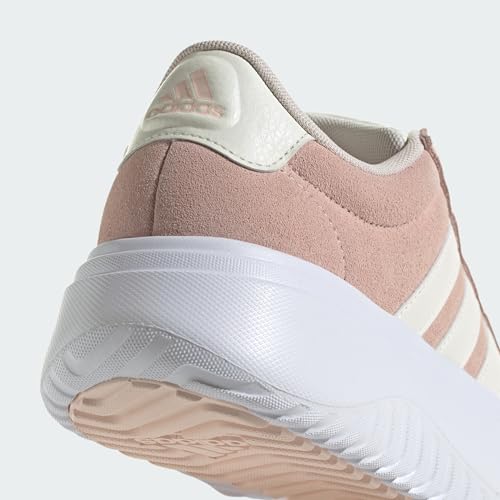 adidas Grand Court Platform Suede Kadın Spor Ayakkabı, Pembe, 38