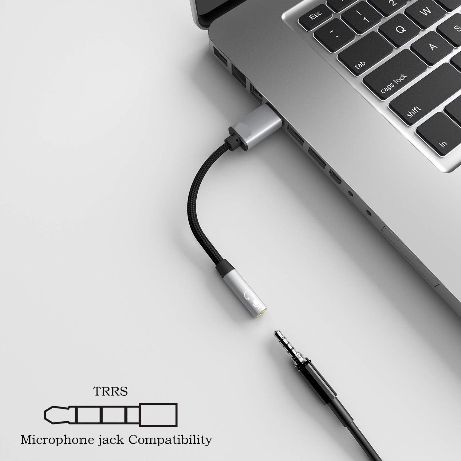 USB 3.5mm adaptörü USB transferi ses kartı AUX HiFi ses uzatma kablosu PC için 3.5mm Jack hoparlör k