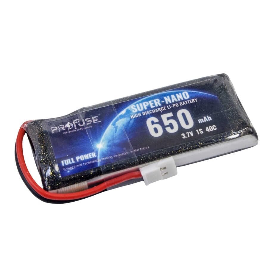 ProFuse 3.7 V 1S Lipo Batarya-Pil 650 mAh 25C