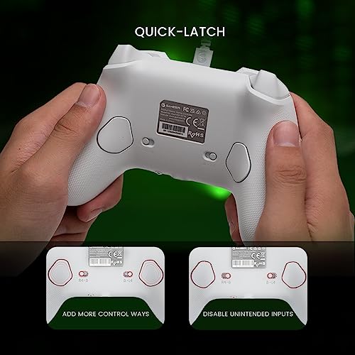 GameSir G7 SE Wired Xbox Controller for PC, Xbox Series X/S, Xbox One, Officially Licensed Hall Effect Xbox Controller with 3.5mm Earphone Port, 2 Programmable Back Buttons, 1000hz, Anti Stick-Drift