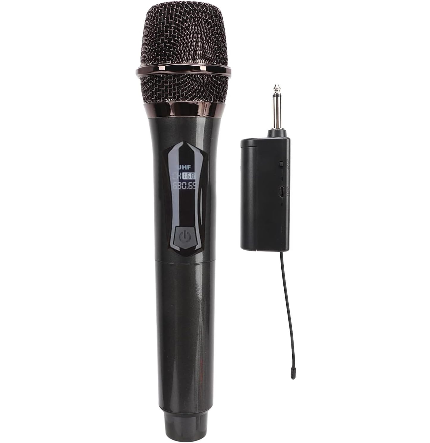 Coverzone Kablosuz Karaoke Mikrofonu 6.35mm Amfi hoparlör İçin ve Sahne Performansı Çok Amaçlı Aktiviteler İçin Tak ve Çalıştır Kablosuz Mikrofon Dış Mekan Kullanıma Uygun WN-03 (Tekli Mikrofon)