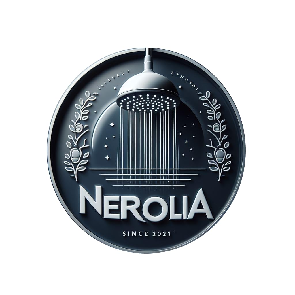 NEROLIA Gerçek Silikon Nozullu Duş Başlığı Seti | 360° Dönerli Kıvrışmaz Duş Hortumu | Yüksek Basınç