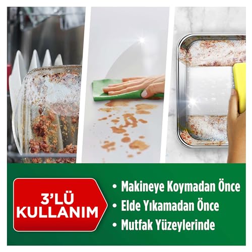 Fairy Power Sprey, 3'ü 1 arada, Bulaşıklarınız Ve Mutfağınız Için Zahmetsiz Temizlik Ve Parlaklık, Limon Kokulu, 800ml