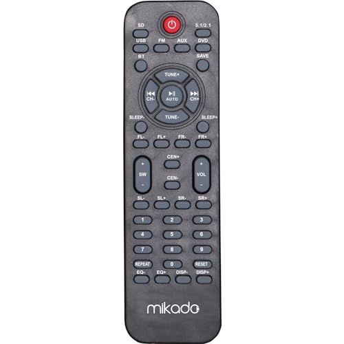 Mikado MD-381BT 5+1 Usb+SD+FM Destekli Multimedia Kumandalı Bluetooth Speaker (Tv ye Bağlanır Sinema Ses Sistemi)