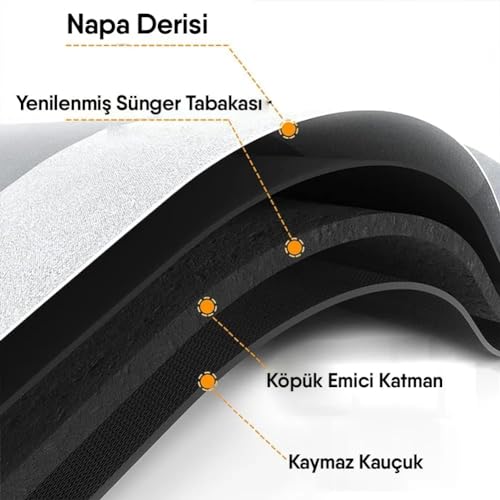 Banyo Paspası - Kaymaz Tabanlı - Süper Emici - Abdest Paspası - Uzun - Mavi - 40x120 cm