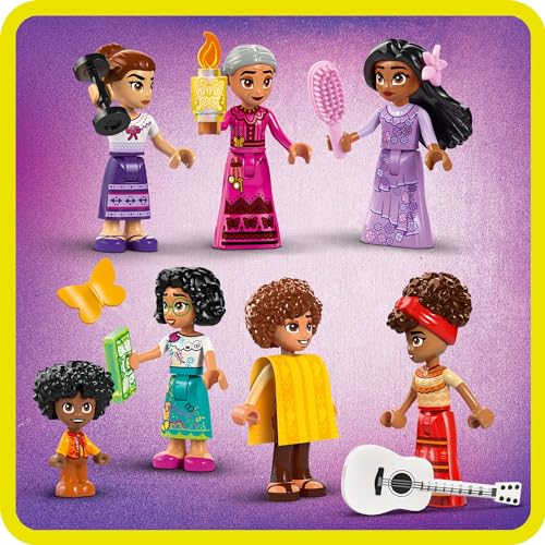 LEGO Disney Enkanto Sihirli Madrigal Evi 43245 – 7 Yaş ve Üzeri Çocuklar İçin Mirabel Mini Bebek Figürü İçeren Yaratıcı Oyuncak Yapım Seti (1560 Parça)