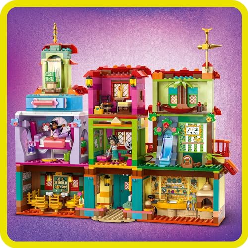 LEGO Disney Enkanto Sihirli Madrigal Evi 43245 – 7 Yaş ve Üzeri Çocuklar İçin Mirabel Mini Bebek Figürü İçeren Yaratıcı Oyuncak Yapım Seti (1560 Parça)