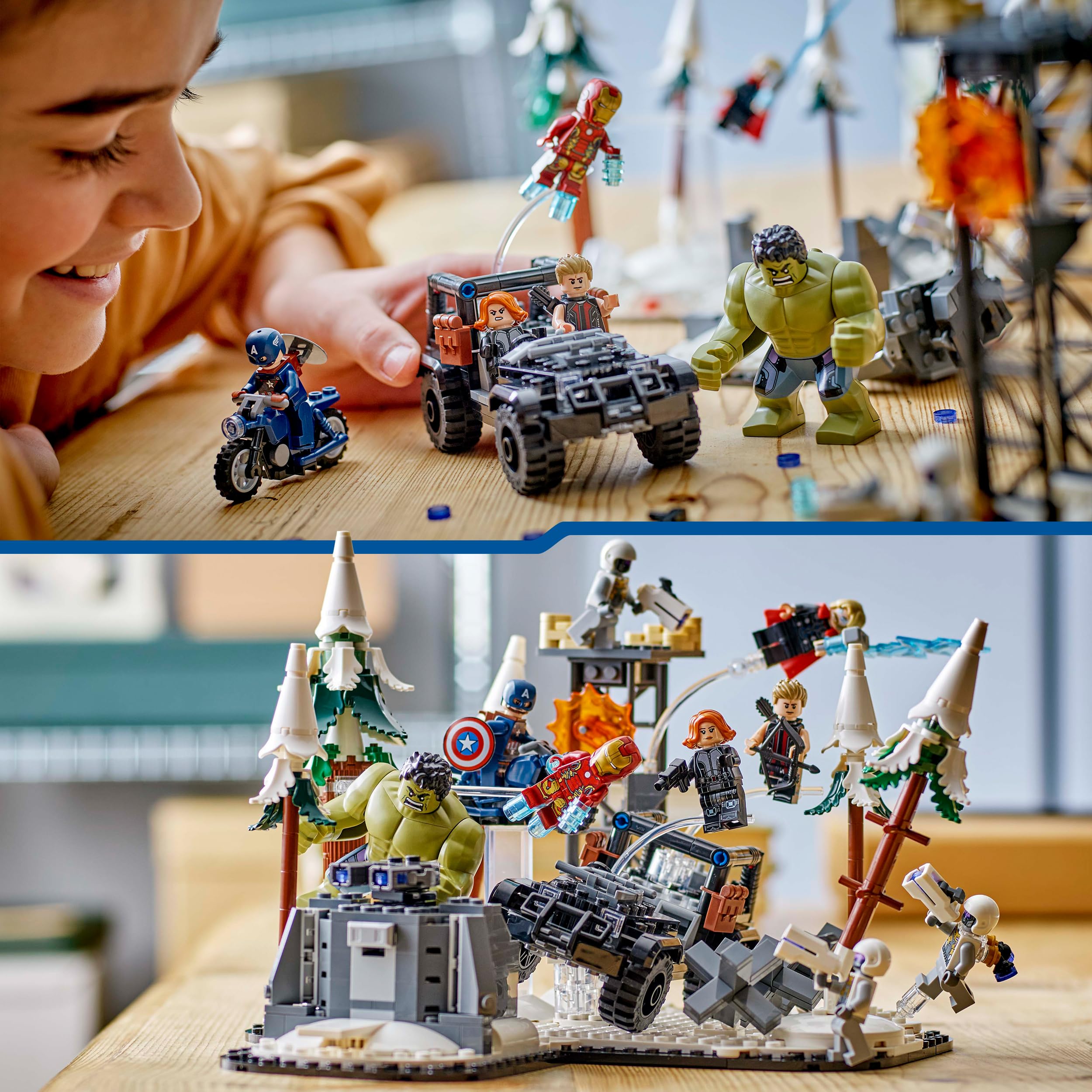 LEGO | Marvel Avengers Assemble: Ultron Çağı 76291 – 10 Yaş ve Üzeri Süper Kahraman Sevenler İçin Yaratıcı Oyuncak Yapım Seti (613 Parça)
