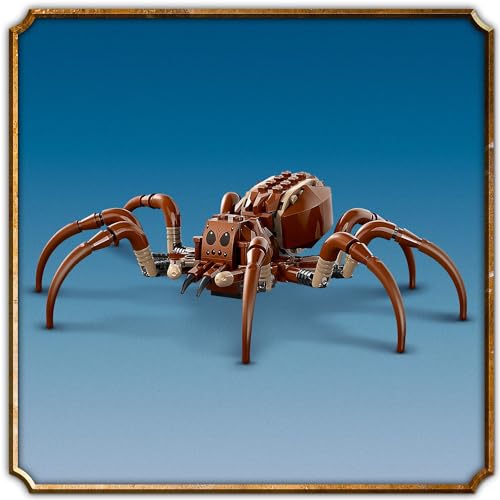 LEGO Harry Potter Aragog Yasak Ormanda 76434 – 7 Yaş Üzeri Çocuklar için Hediye Fikri, Harry Potter ve Ron Weasley Minifigürleri ile 2 Örümcek Figürü İçeren Yaratıcı Oyuncak Yapım Seti (195 Parça)