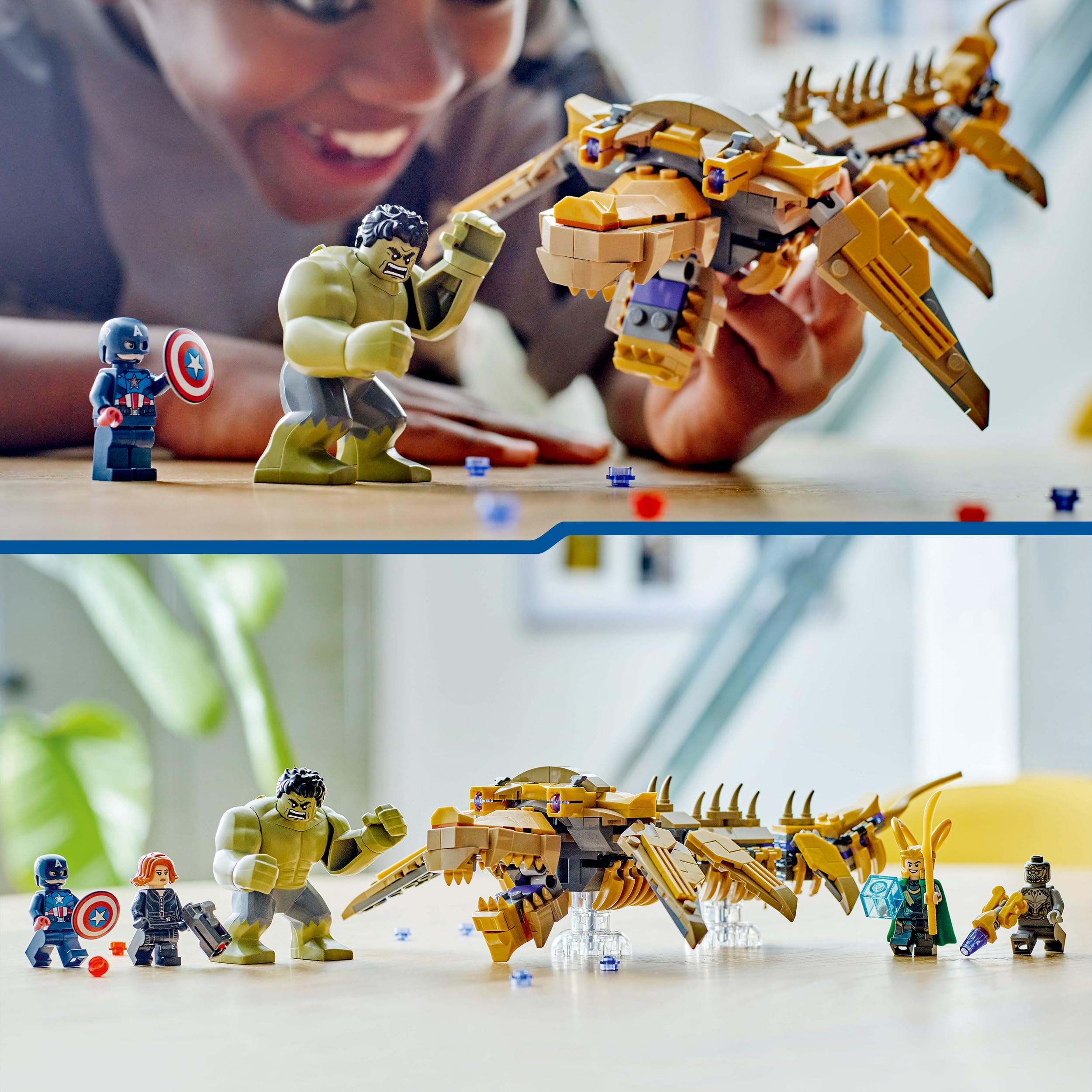 LEGO | Marvel Avengers, Leviathan’a Karşı 76290-7 Yaş ve Üzeri Süper Kahraman Sevenler İçin Yaratıcı Oyuncak Yapım Seti (347 Parça)