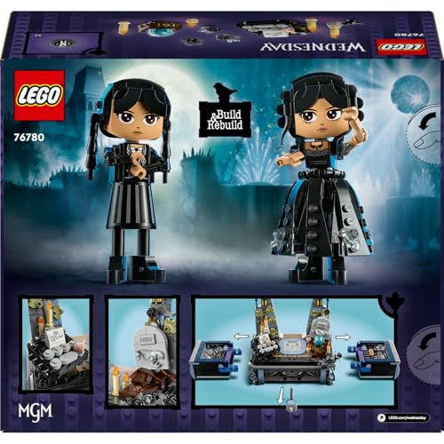 LEGO Wednesday: Wednesday Addams Figürü 76780 – 10 Yaş ve Üzeri Çocuklar için Koleksiyonluk Oyuncak Yapım Seti (702 Parça)