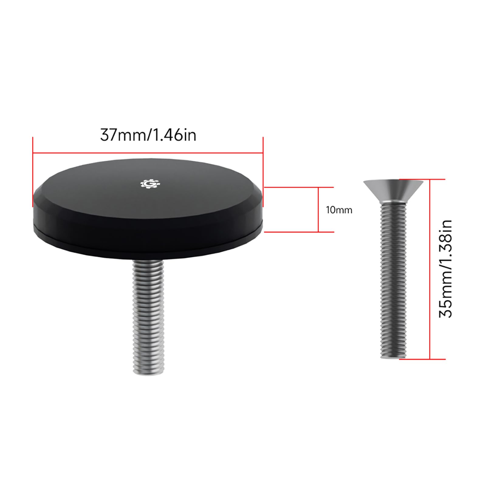 GRQUSTO AirTag için Bisiklet Montajı - Su Geçirmez Gizli Bisiklet Gövde Kapağı Montajı, Hırsızlığa Karşı Bisiklet GPS Takip Cihazı Aksesuarı Dağ ve Yol Bisikletleri için AirTag Tutucu Koruyucu