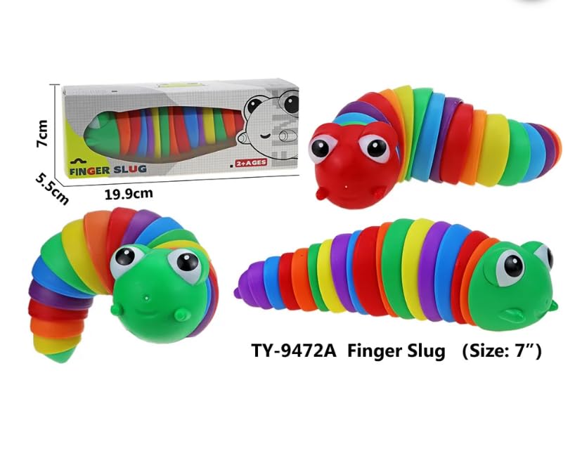 emey e-ticaret Eğlenceli Emekleme,Eklemli Esnek Tırtıl Duyusal Stres Giderici Esnek El Oyuncağı İnteraktif Bebek Ve Çocuk Oyuncağı