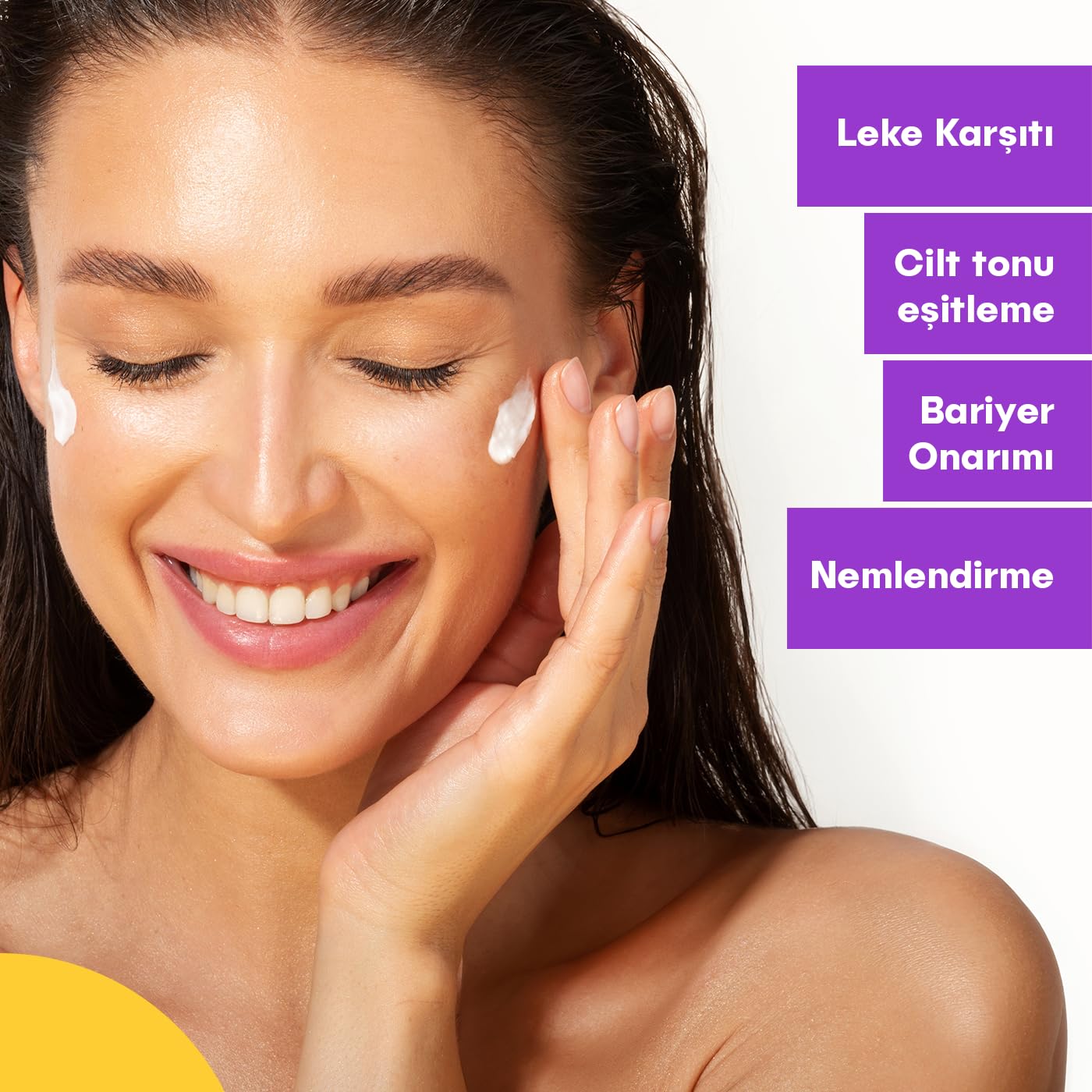 She Vec Shine On You Bariyer Koruyucu Kalkan Yaşlanma Karşıtı & Konforlu Cilt Bakım Kremi