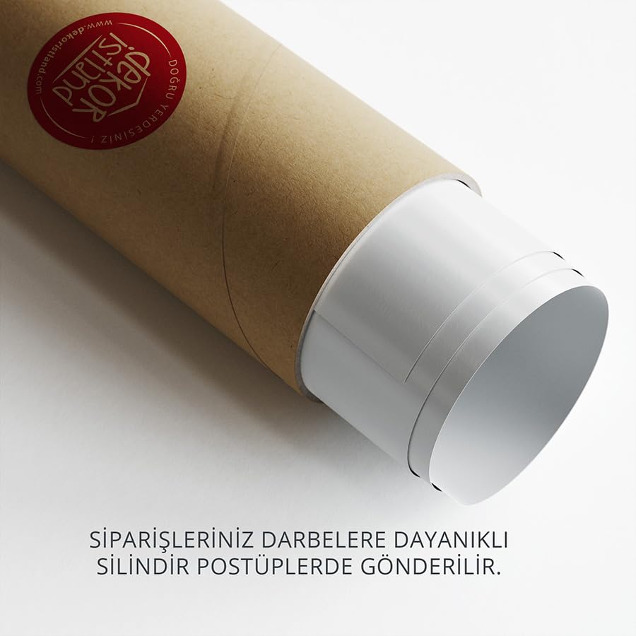 Plustablo Bebek ve Çocuk Odası Dünya Haritası Eğitici Sticker, Sevimli Hayvanlar Kreşler İçin Dünya Haritası (100x150 Cm.)