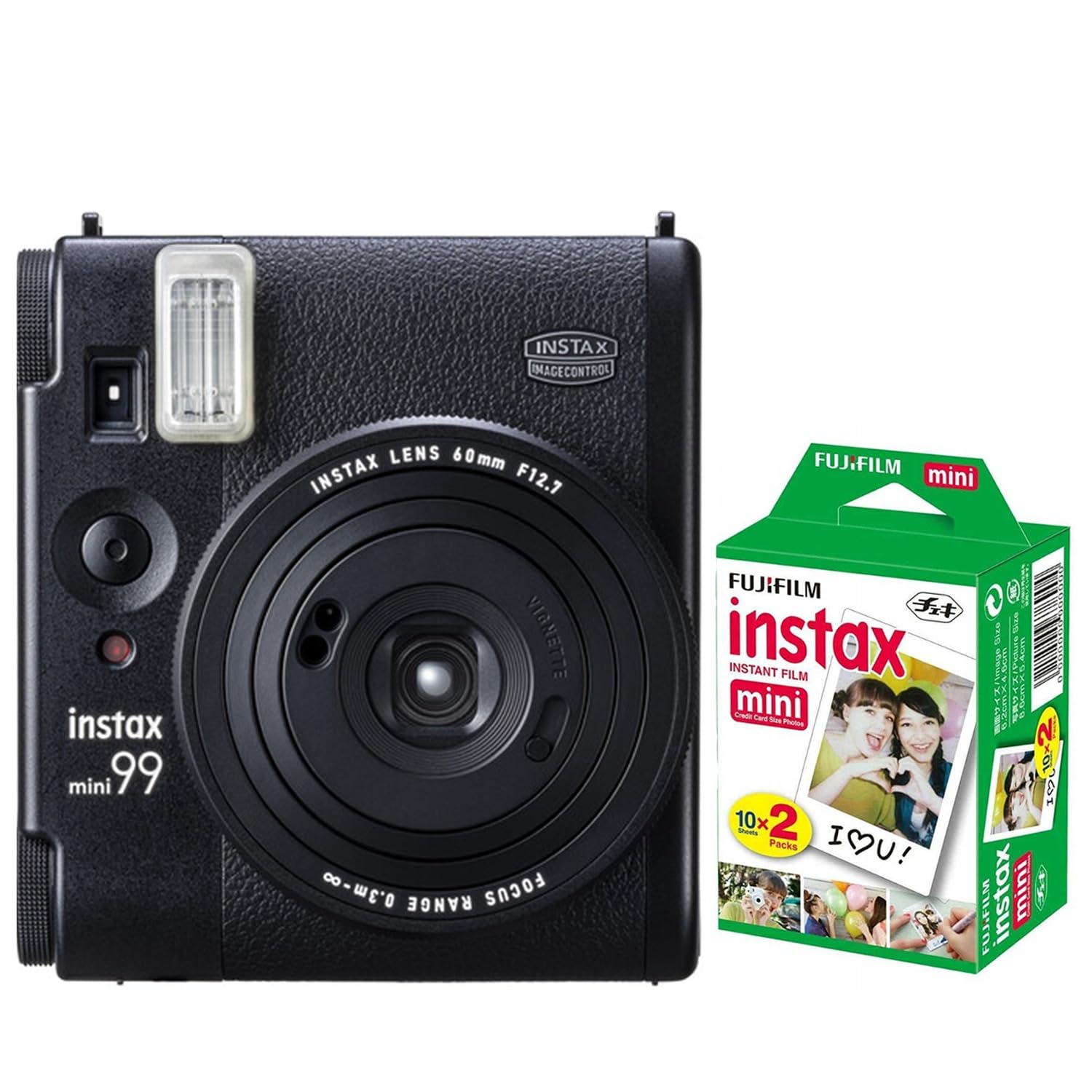 Instax Fujifilm Mini 99 Fotoğraf Makinesi+askı+pil+20'li film