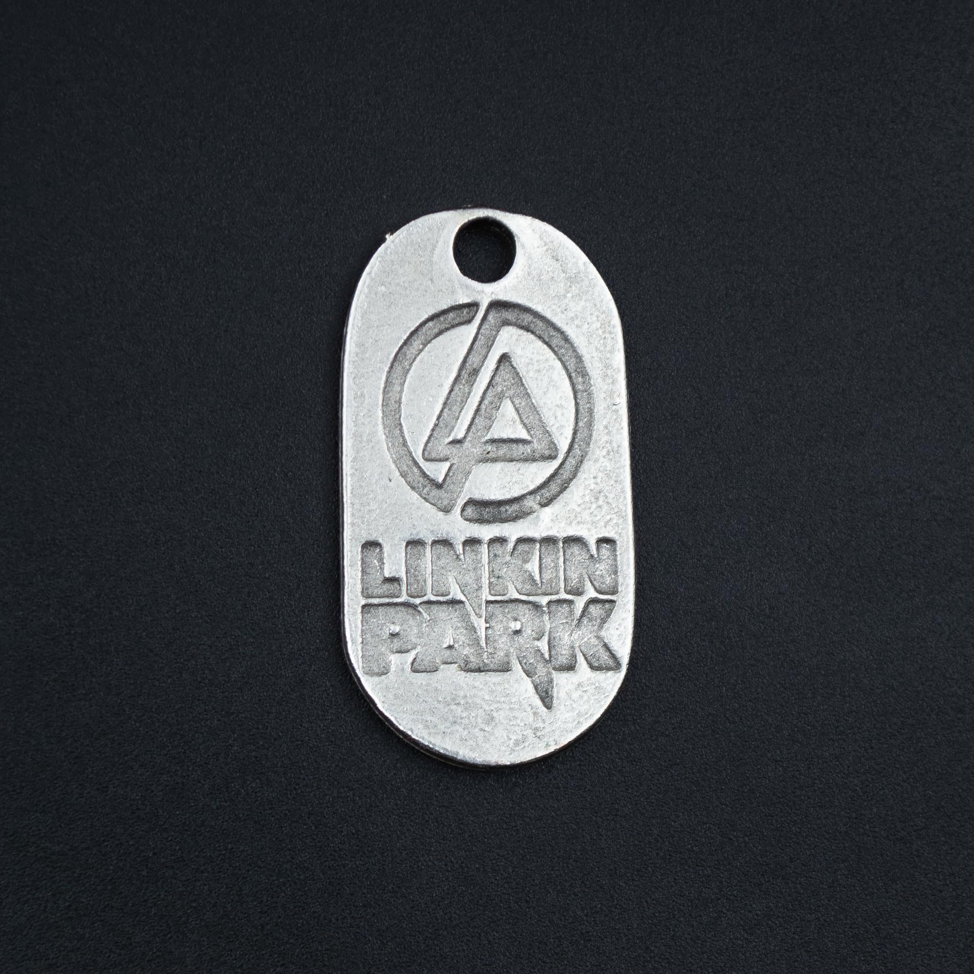 Bu Farklı Linkin Park Örme Zincir Kolye - Gümüş Kaplama - Erkek Kadın Kolye - No:1540