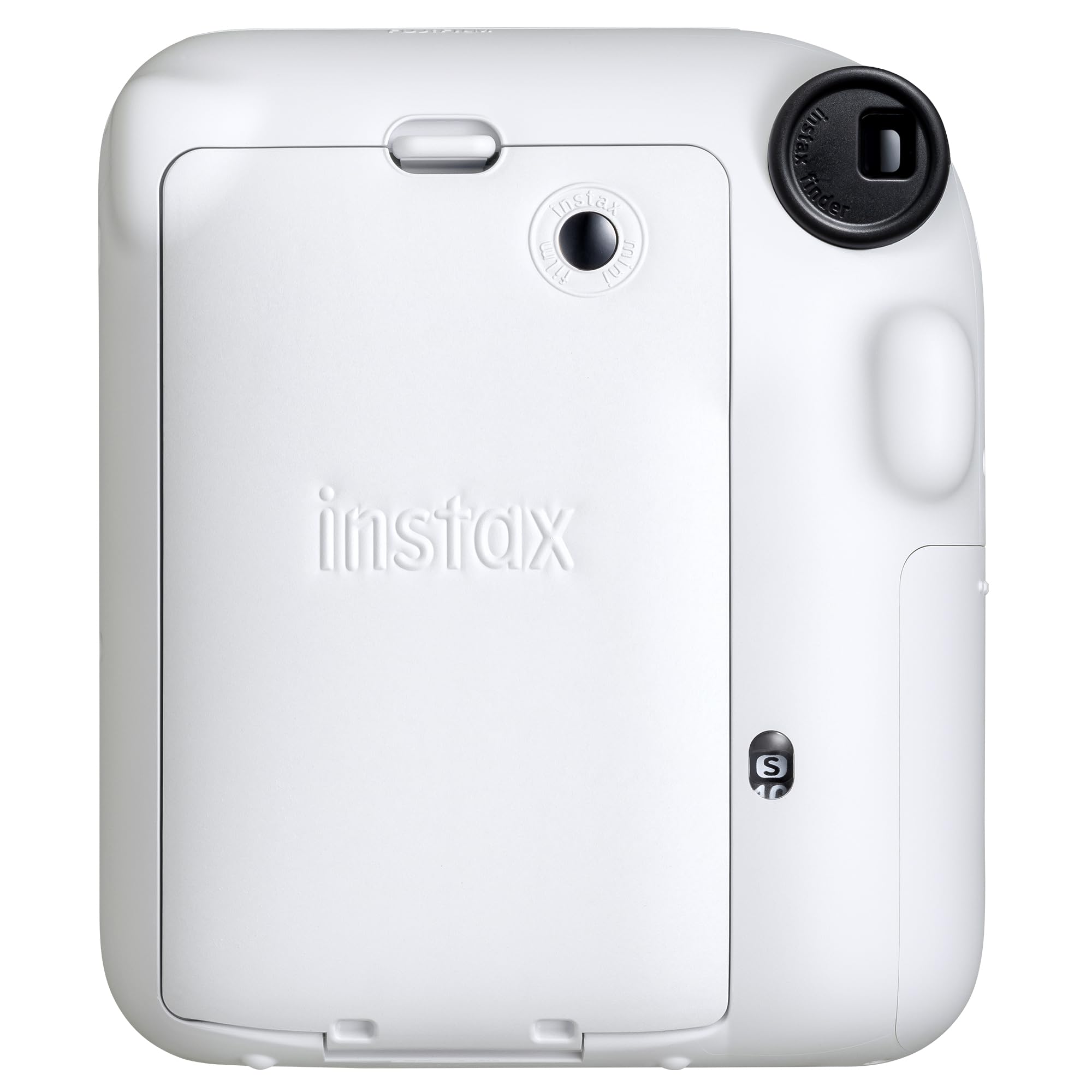 Instax mini 12 Fotoğraf Makinesi-10'lu Film-Mini Albüm ve Deri Kılıf Seti (Beyaz)