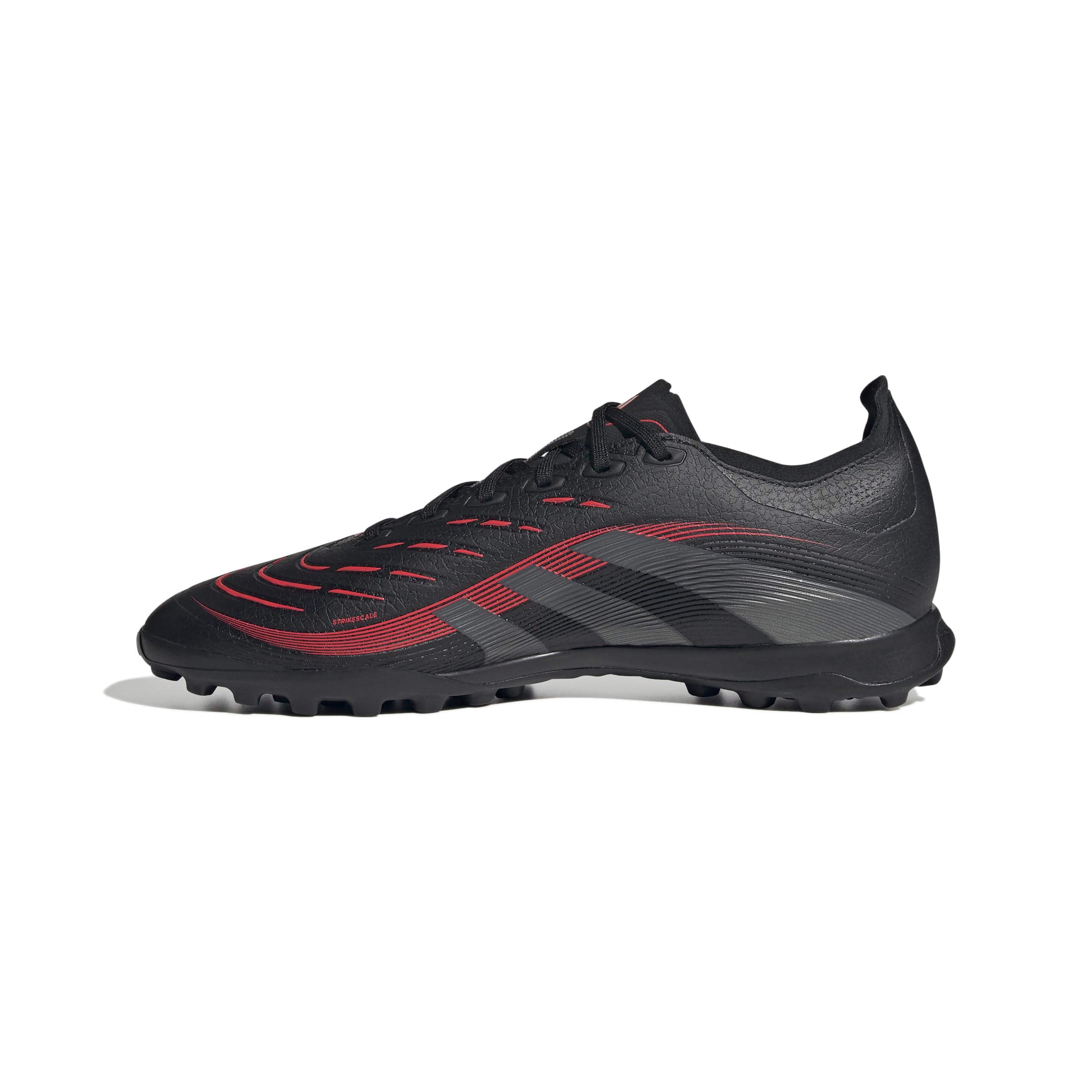 adidas Unisex Yetişkin PREDATOR LEAGUE TF Futbol Ayakkabısı (Halı Saha) CBLACK/GREFOU/LUCRED 38 2/3