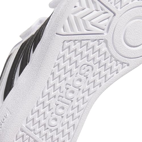 adidas HOOPS 4.0 CF C Unisex Ayakkabı Düşük Bilek (Futbol Dışı), Beyaz, 33 1/2