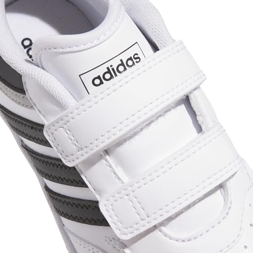 adidas HOOPS 4.0 CF C Unisex Ayakkabı Düşük Bilek (Futbol Dışı), Beyaz, 33 1/2