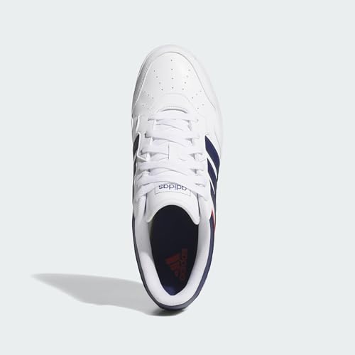 adidas Unisex Yetişkin HOOPS 4.0 Ayakkabı - Düşük Taban (Futbol Dışı) FTWWHT/DKBLUE/TEPORE 38 2/3
