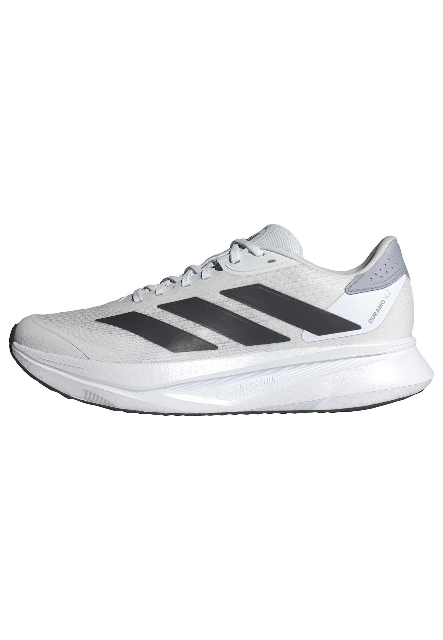 adidas DURAMO SL2 M Erkek Spor Ayakkabı, FTWWHT/CBLACK/HALSIL, 42 EU