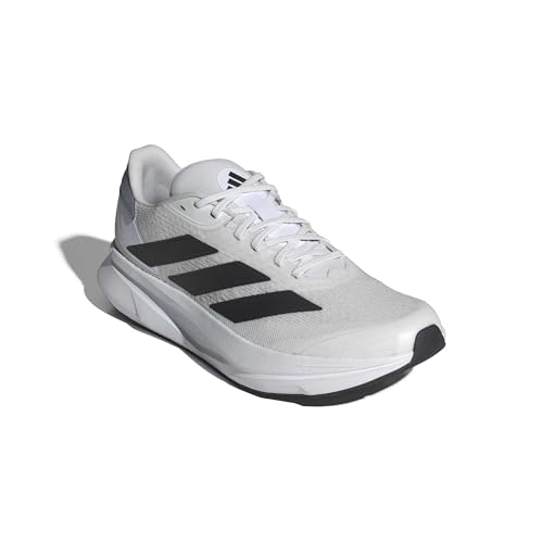 adidas DURAMO SL2 M Erkek Spor Ayakkabı, FTWWHT/CBLACK/HALSIL, 42 EU
