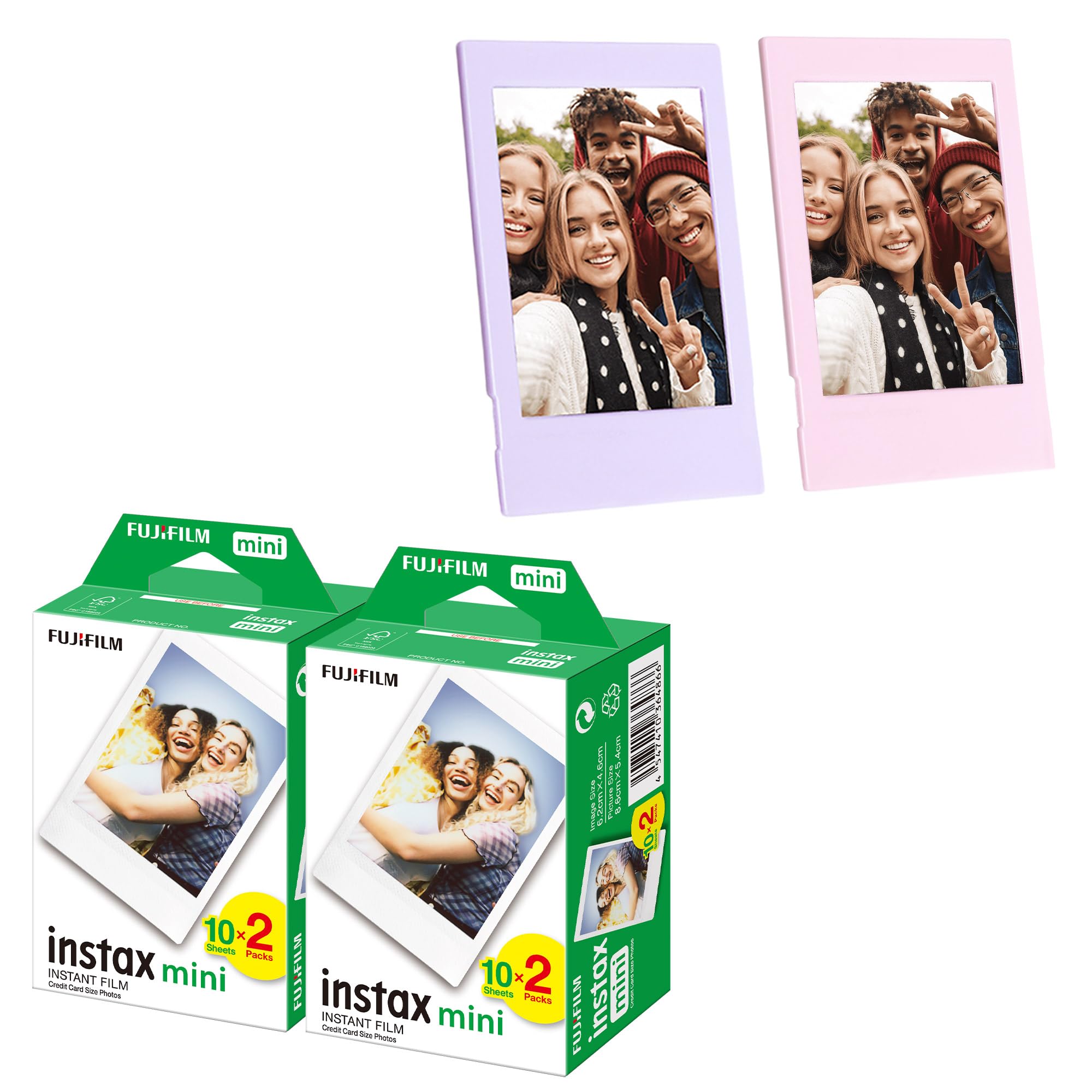 Instax Tüm Mini Makineler İle Uyumlu Film ve Fotoğraf Çerçevesi (20 POZ)