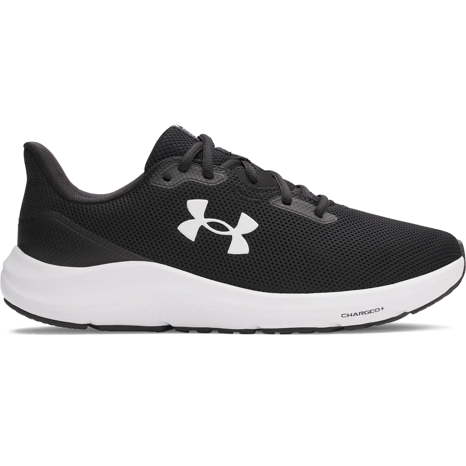 Under Armour UA Charged Pursuit 4 Erkek Koşu Ayakkabısı Black/Black/White 42.5