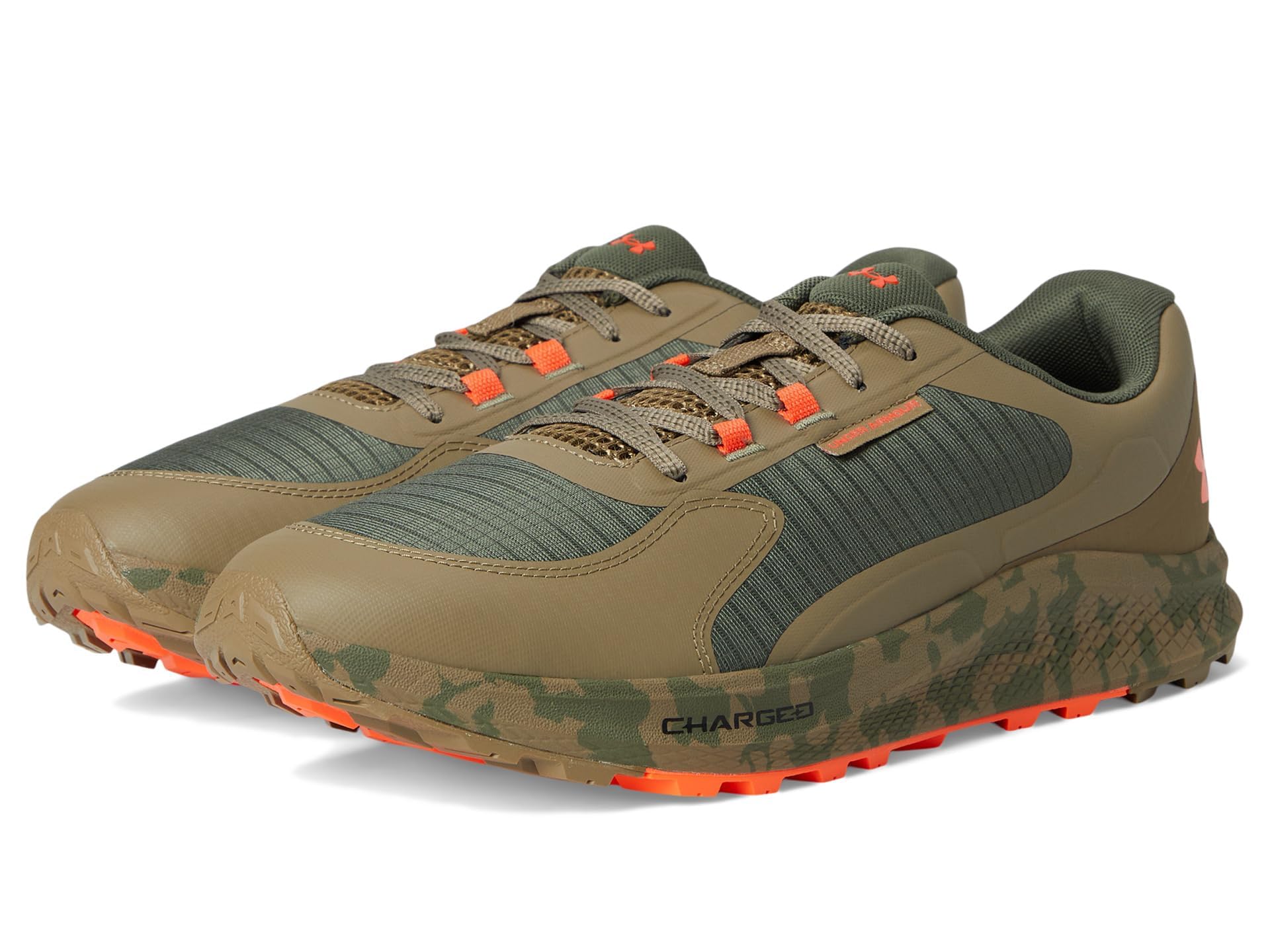 Under Armour UA Charged Bandit TR 3 Erkek Outdoor Ayakkabısı Marine OD Green/Bayou/Ares Red 46