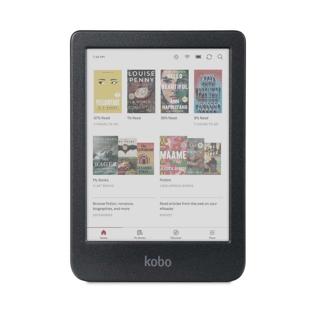 Kobo Libra Colour E-kitap okuyucu 7" Siyah