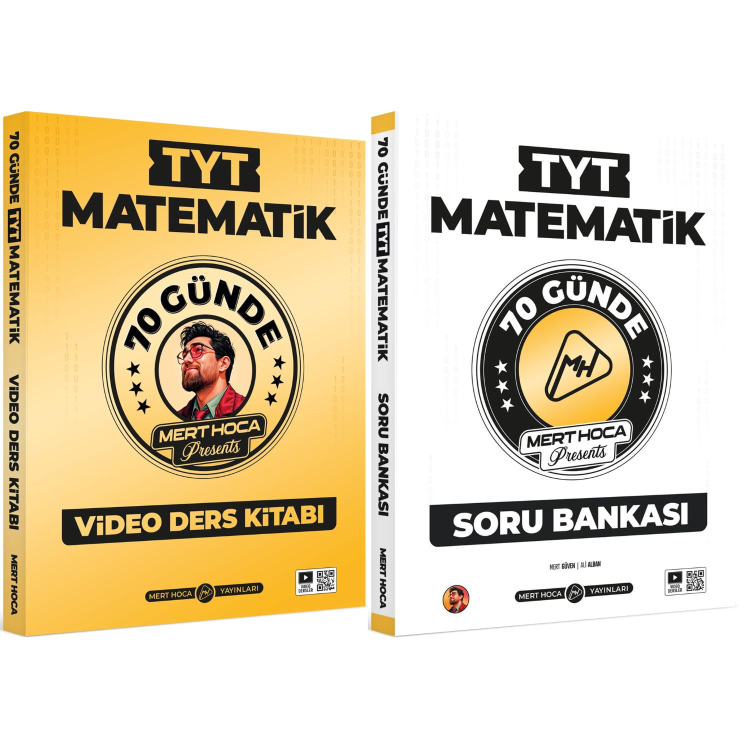 Mert Hoca TYT 70 Günde Matematik Video Ders Kitabı ve Soru Bankası Seti Mert Hoca Yayınları