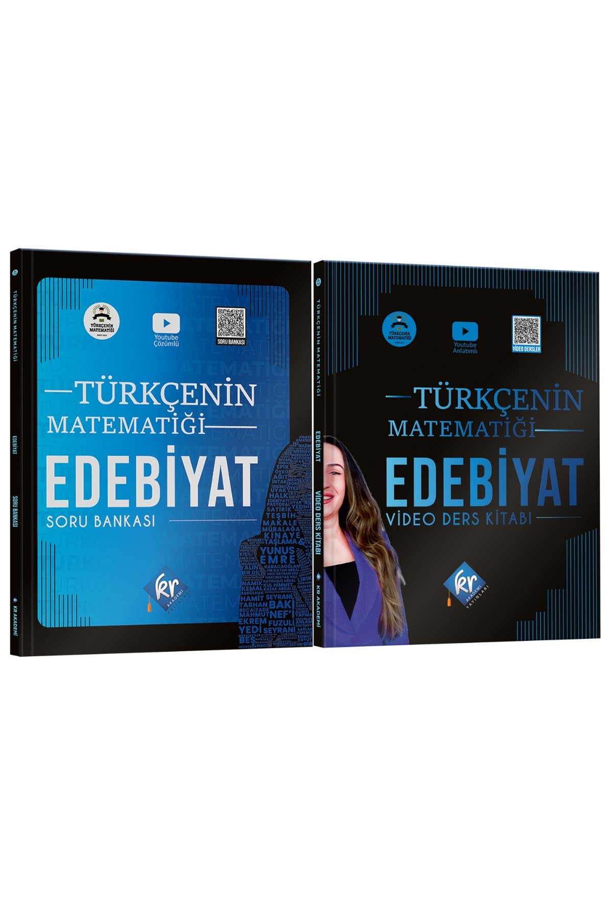 Gamze Hoca Türkçenin Matematiği Ayt Edebiyat Video Ders Kitabı ve Soru Bankası Seti Kr Akademi Yayınları