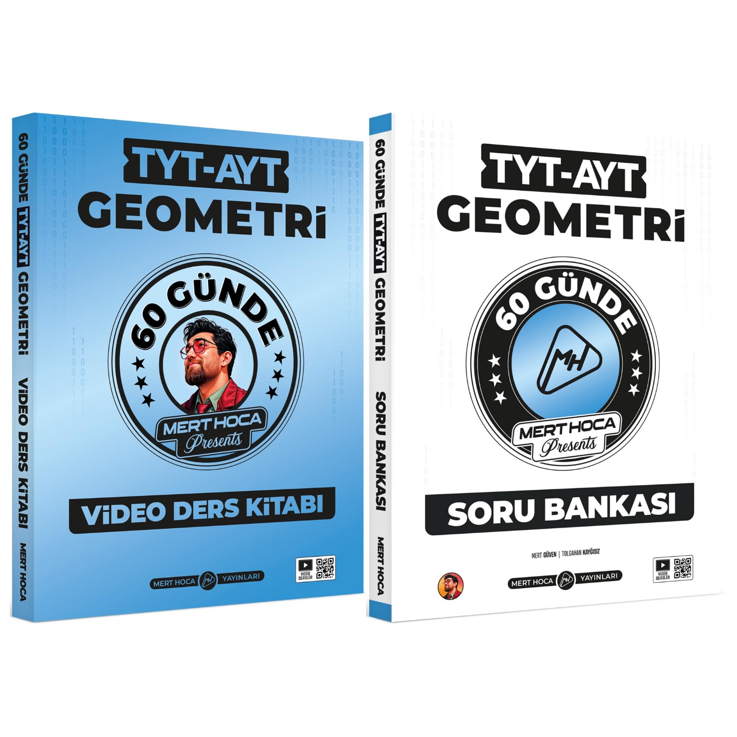 60 Günde Geometri TYT-AYT Geometri Video Ders Kitabı & Soru Bankası Seti Mert Hoca Yayınları