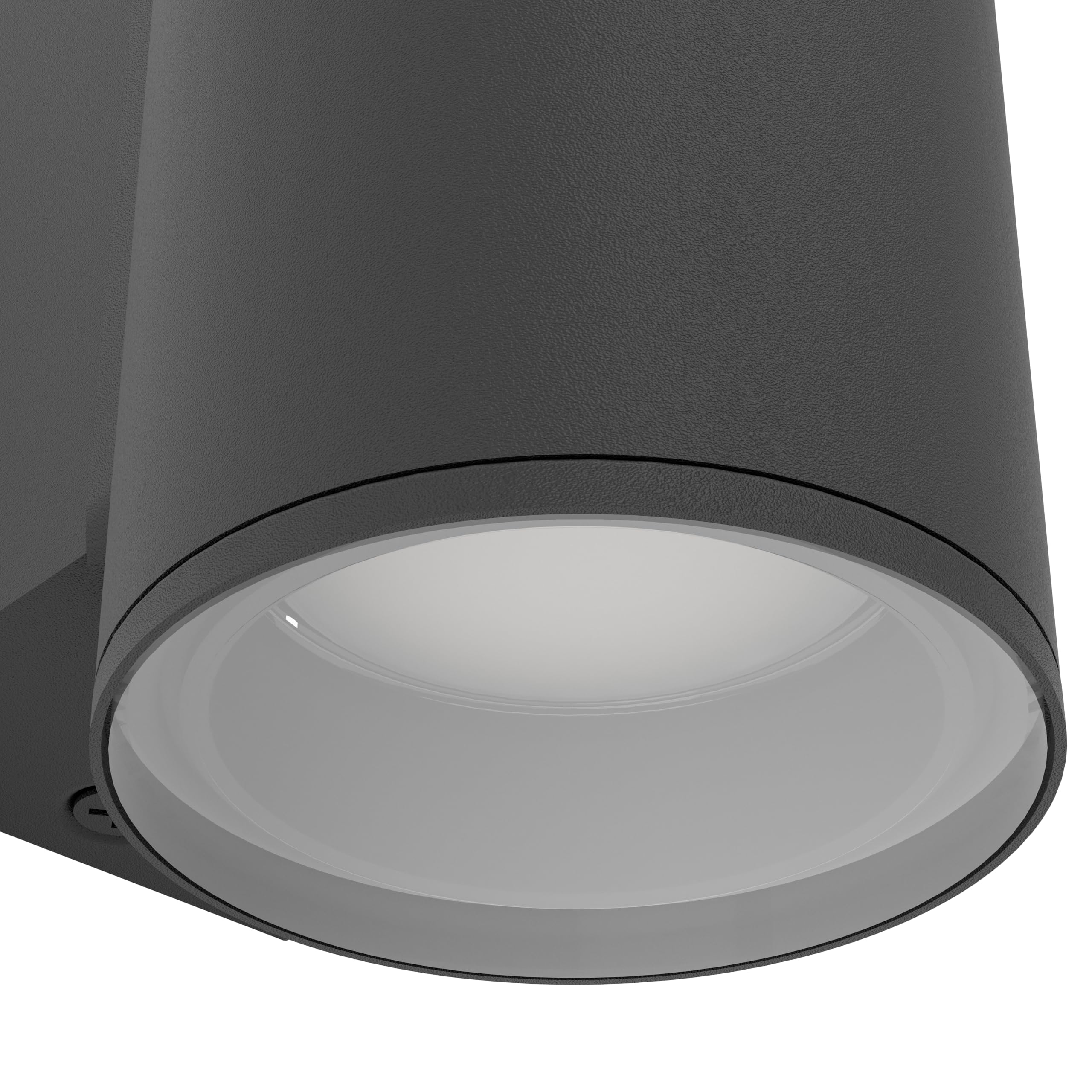 EGLO Izzalini LED Dış Mekan Lambası, Dış Mekan Aşağı Işıklı, Metal Duvar Dış Aydınlatması, Dış Mekan Lambası, GU10 Ampullü, IP54